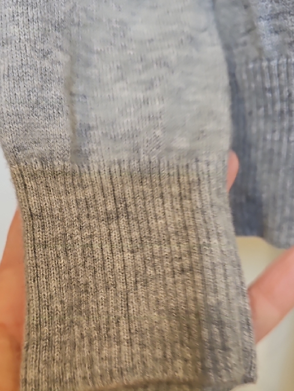 Under Armour Light Gray V-Neck Button Cardigan - Picture 8 of 11